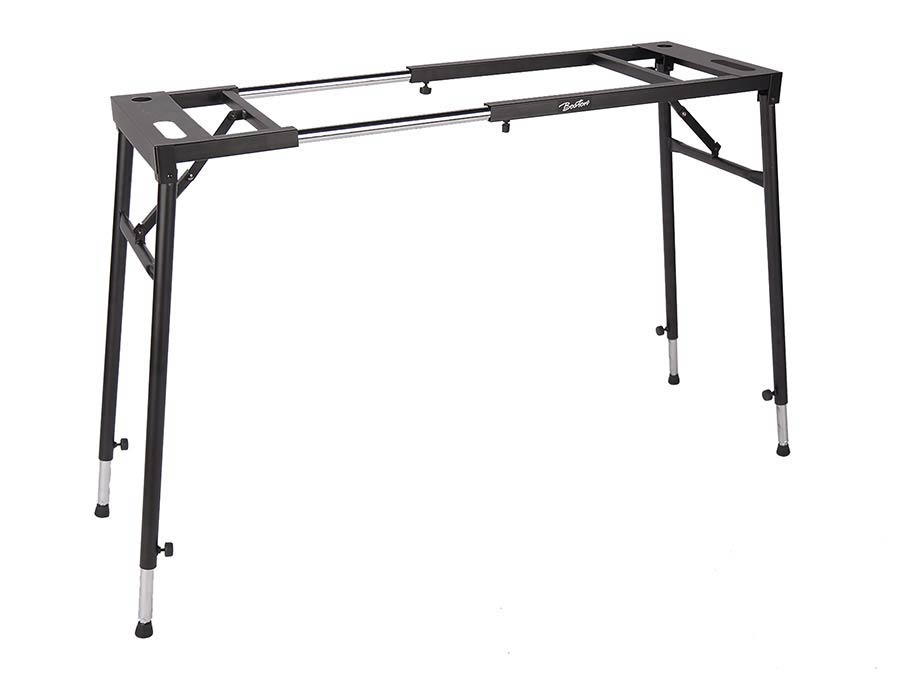 keyboard/piano/organ stand, heavy duty table model, height 645-1100 mm, width 720-1120 mm