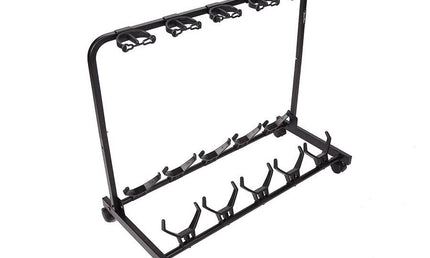 Boston - GS-905 - Universal Guitar Rack Stand, Metal, Black, For 5 Guitars