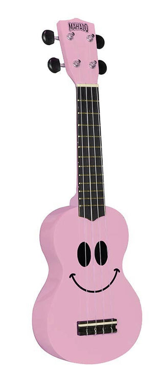 soprano ukulele, pink, with bag