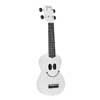 soprano ukulele, white, with bag