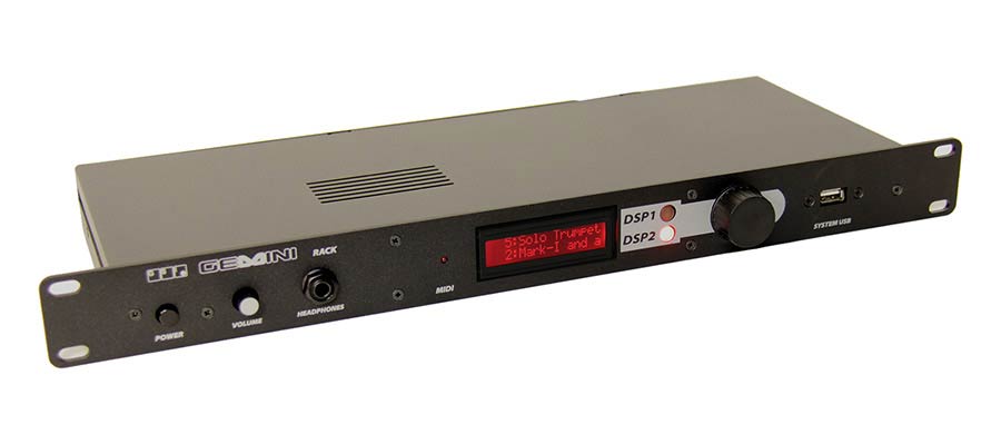 dual DSP sound module, rack version