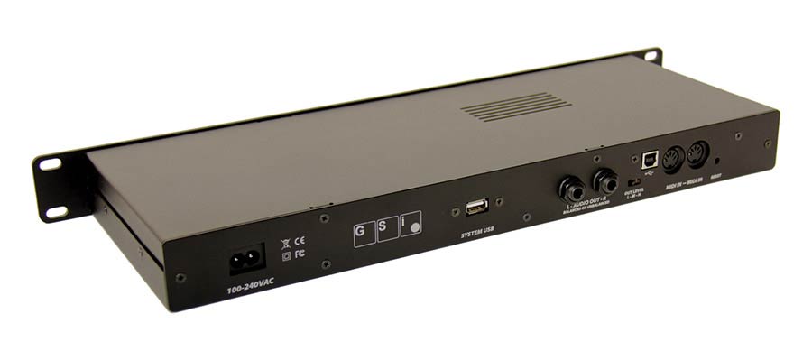 dual DSP sound module, rack version