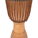 Kangaba - KMDM14-PR - big djembé Mali 'Prestige', dugura wood, goat skin head, pre-stretched rope, (approx
