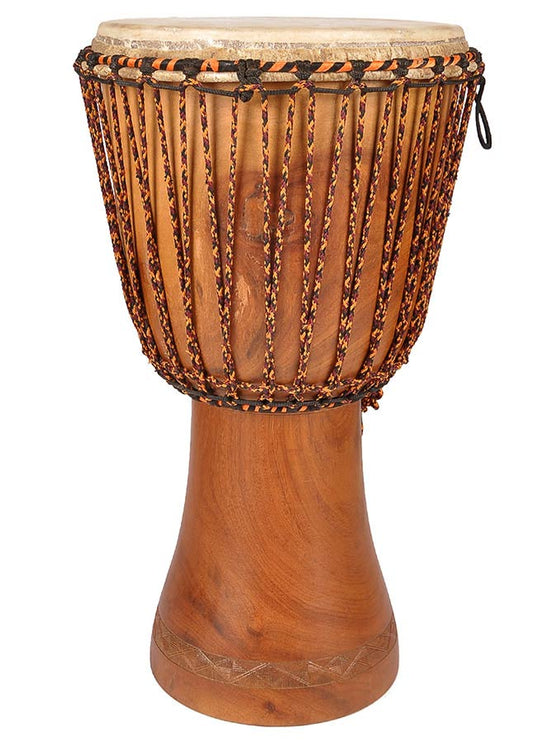 Kangaba - KMDM14-CL - big djembé Mali 'Classic', dugura wood, goat skin head, pre-stretched rope, (approx