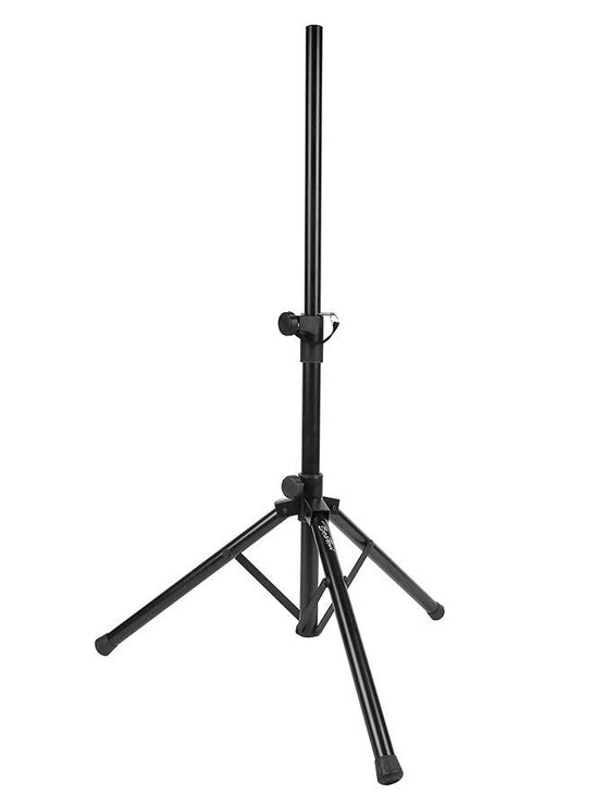 amplifier stand, tripod model with 35mm pole, 98-137 cm height, aluminum