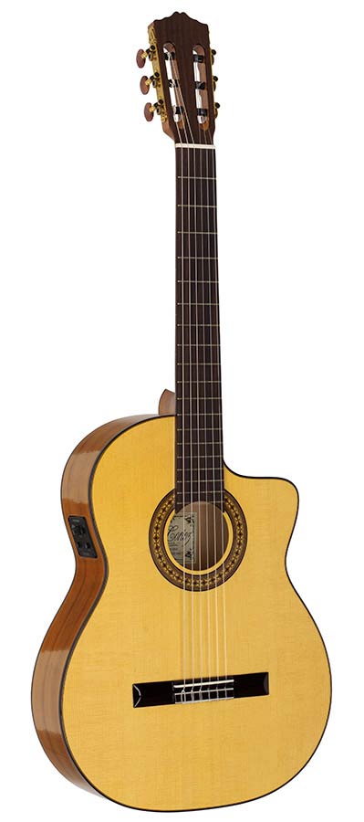 Salvador Cortez - CF-55CE - flamenco guitar