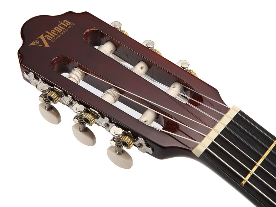 Valencia - VC102 - Classic Guitar 1/2 – Fb, Natural