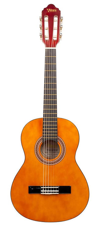 Valencia - VC102K - Classic Guitar Kit: Guitar 1/2 Size With Bag And Clip Tuner