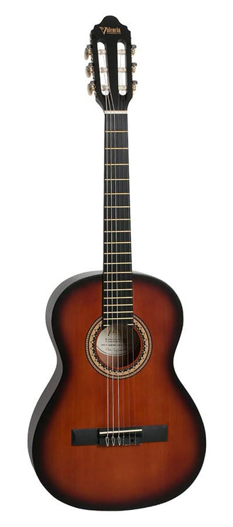 Valencia - VC203HCSB - Classic Guitar With Hybrid Neck 3/4 – Sunburst