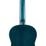 Valencia - VC203TBU - Classic Guitar 3/4 – Transparent Blue