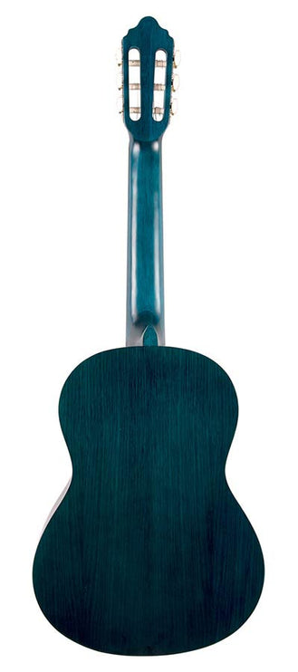 Valencia - VC203TBU - Classic Guitar 3/4 – Transparent Blue