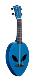 ukulele "Alien" with bag, metallic blue