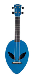 ukulele "Alien" with bag, metallic blue