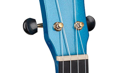 ukulele "Alien" with bag, metallic blue