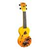 soprano ukulele HAWAII, orange burst, with bag