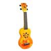 soprano ukulele HIBISCUS, orange burst, with bag