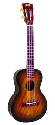 tenor ukulele, 3 tone sunburst, with bag