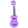 soprano ukulele, purple, with bag