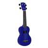 soprano ukulele, blue, with bag