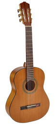 classic guitar, cedar top, agathis b&s, satin finish, 1/2 bambino model, 562mm