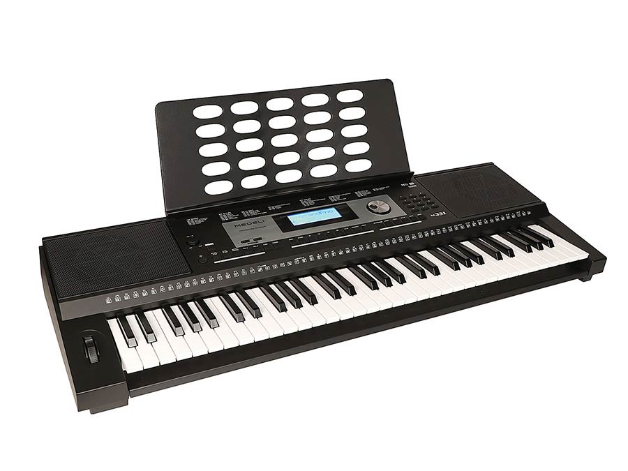 keyboard, 61 touch sensitive keys, 2 x 3 watt