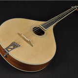 Richwood - Ribz-40 - Irish Bouzouki With Solid Spruce Top – Pore Natural