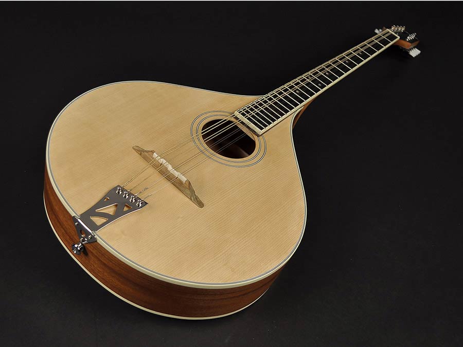 Richwood - Ribz-40 - Irish Bouzouki With Solid Spruce Top – Pore Natural