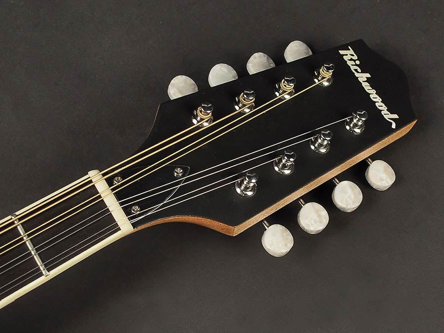 Richwood - Ribz-40 - Irish Bouzouki With Solid Spruce Top – Pore Natural