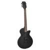 LP Studio style electric guitar, basswood body, set neck, satin black