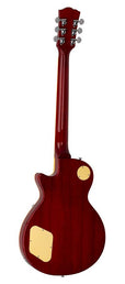 LP Std. style electric guitar, mahagony body, flamed maple top, set neck, cherry sunburst