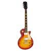 LP Std. style electric guitar, mahagony body, flamed maple top, set neck, cherry sunburst