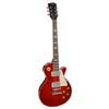 LP Std. style electric guitar, mahagony body, flamed maple top, set neck, trans. Wine red