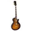 LP Custom style electric guitar, mahagony body, quilted maple top, set neck, tobacco sunburst