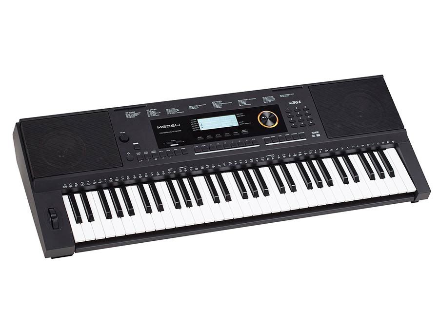 keyboard, 61 touch sensitive keys, 2 x 10 watt