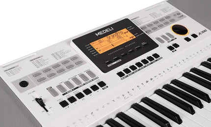 keyboard, 61 touch sensitive keys, 2 x 35 watt - white