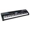 digital stage piano with accompaniment, 88 keys hammer action (K6), 2 x 20 watt - black