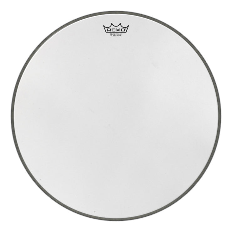 Remo - P3-1820-WS - 20" PWRSTRK.3 WHITE SUEDE