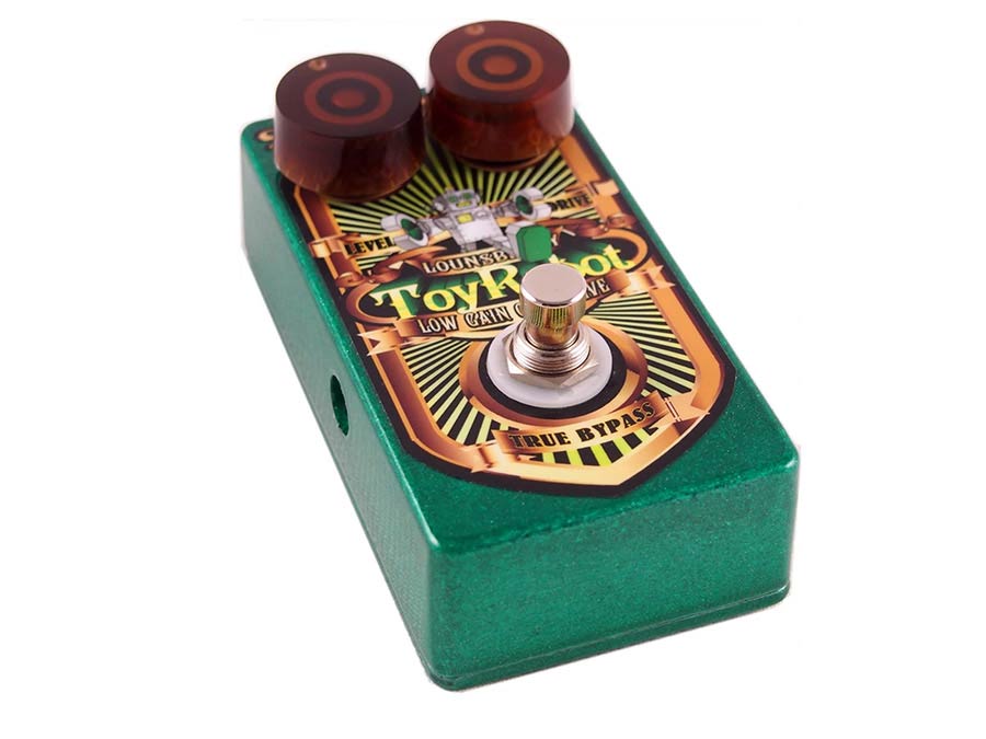 "Toy Robot" multi stage analog FET low gain overdrive