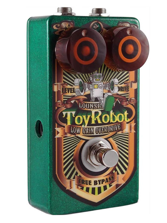 "Toy Robot" multi stage analog FET low gain overdrive