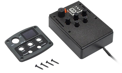 Richwood - Eq-5 - Active 3-Band Guitar Pickup/Preamp/Tuner System