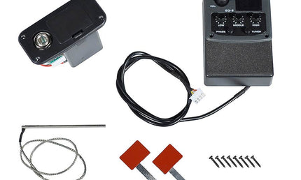 Richwood - Eq-5 - Active 3-Band Guitar Pickup/Preamp/Tuner System