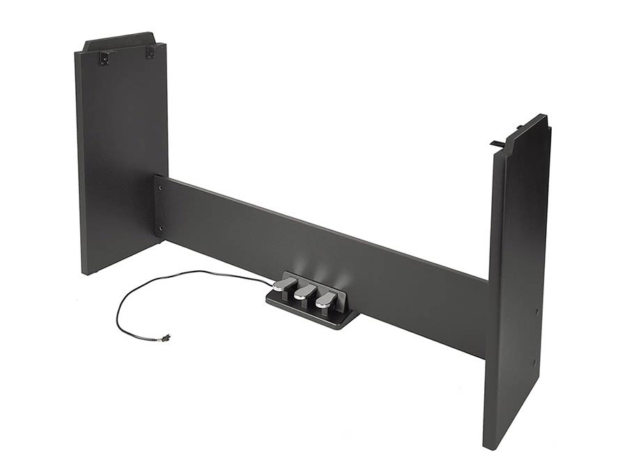 Medeli - ST430/BK - wooden stand for digital piano SP3000/SP4000/SP4200/SP201/SP201+ with 3 pedals - black – - Black
