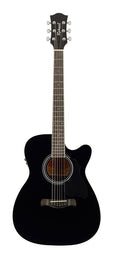 Richwood - Ra-12-Cebk - Acoustic Guitar – Heads, Black