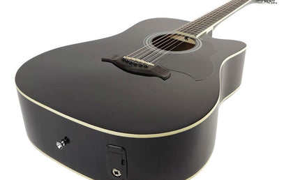 Richwood - Ra-12-Cebk - Acoustic Guitar – Heads, Black