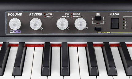 virtual modeling electronic piano SEVEN, 73 keys, with legs and sustain pedal