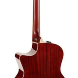 Sire Guitars - A3gsnt - Acoustic Grand Auditorium Guitar with Sib Electronics and Cutaway – Natural