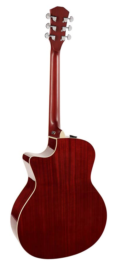 Sire Guitars - A3gsnt - Acoustic Grand Auditorium Guitar with Sib Electronics and Cutaway – Natural