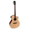 acoustic grand auditorium guitar with SIB electronics and cutaway, natural