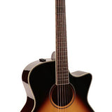 Sire Guitars - A3GSVS - acoustic grand auditorium guitar with SIB electronics and cutaway – Cutaway, Sunburst