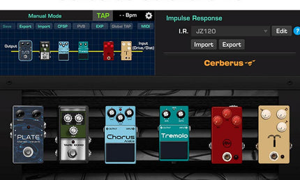 guitar multi effect pedal CERBERUS